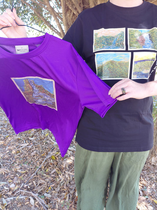 Katoomba Falls Cotton T Shirt